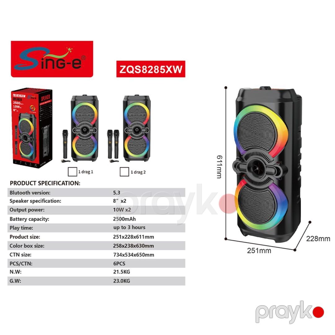 Karaoke bluetooth dinamik — Səs texnikası, Bakı (8)