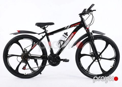 Velosiped Bargerro NP17, Dağ velosipedi, 20inc, qara/qırmızı — Bakı
