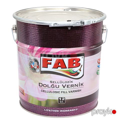 Fab sellulozık dolgu vernik 12KQ