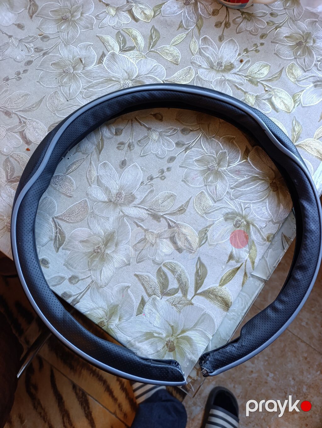 Avtomobil sükan örtüyü - Material: perforasiyalı süni dəri, iç hissə — Avto, Bakı (2)