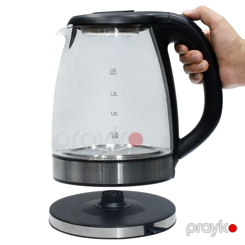 Lexical LEK-1407 Şüşə Elektrik Çaydanı – 1.8L, 2200W — Elektrik çaydanları və termoslar, Bakı (3)