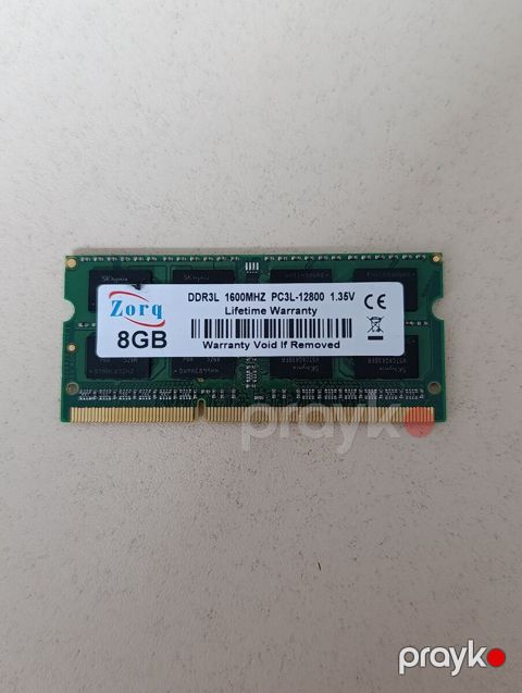 Operativ yaddaş (RAM) 8GB DDR3 1600 mhz — Sumqayıt
