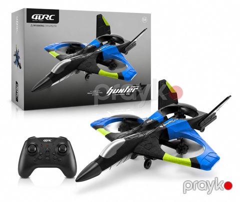 Kvadrokopter (dron) Hunter Zero, qara/göy, 14+ yaş — Bakı