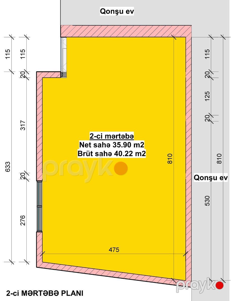 Satılır 3 otaqlı həyət evi/bağ evi 70 m² — Ev, villa, Bakı (7)