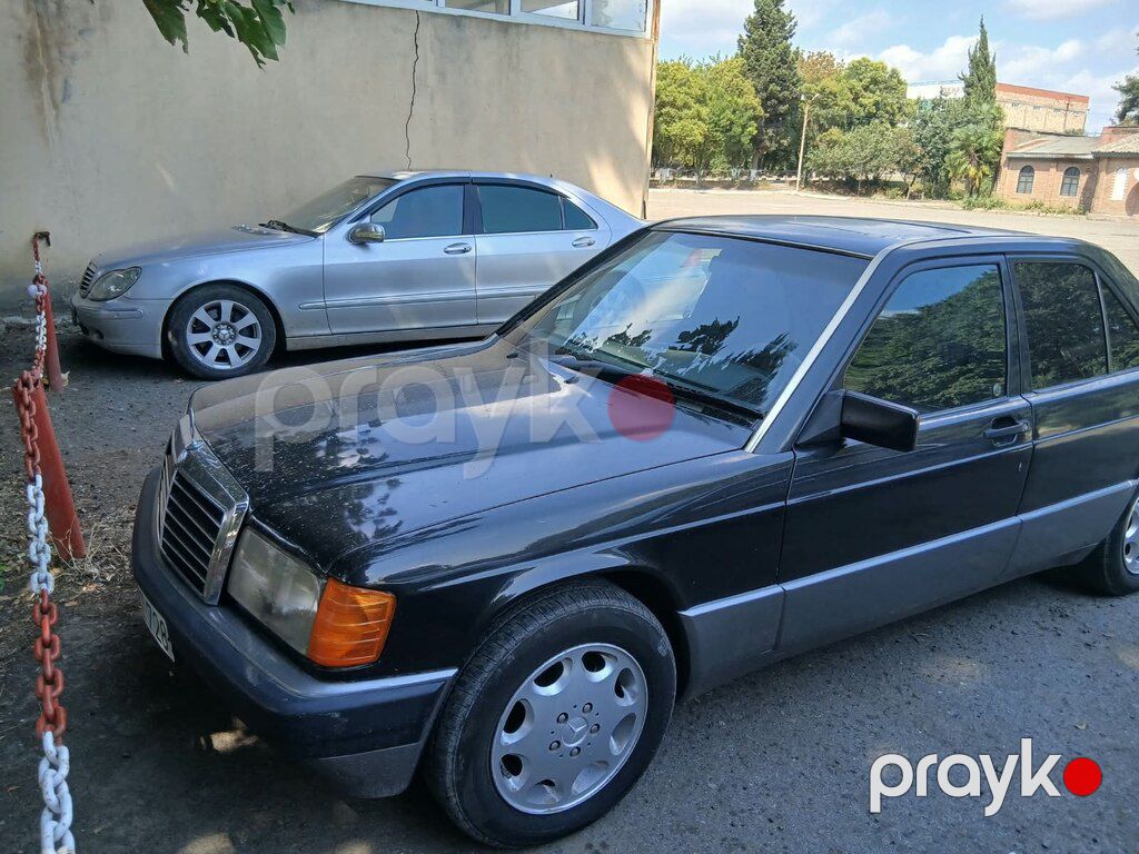 Mercedes 190, 2.3 L, 1992 il, 389 400 km — Avtomobillər, Masallı (2)