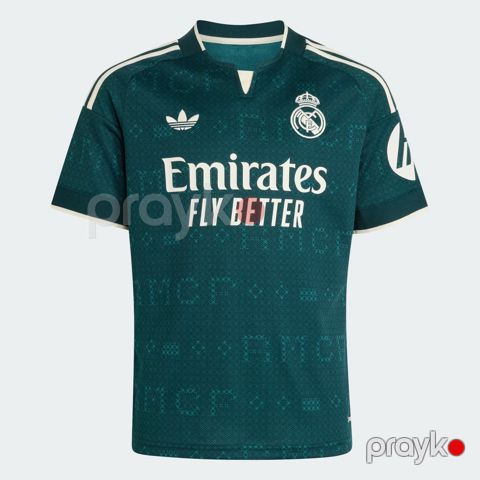 Futbolka azarkeşlər üçün Real Madrid pleyr, yaşıl, parça, ölçü S — Bakı