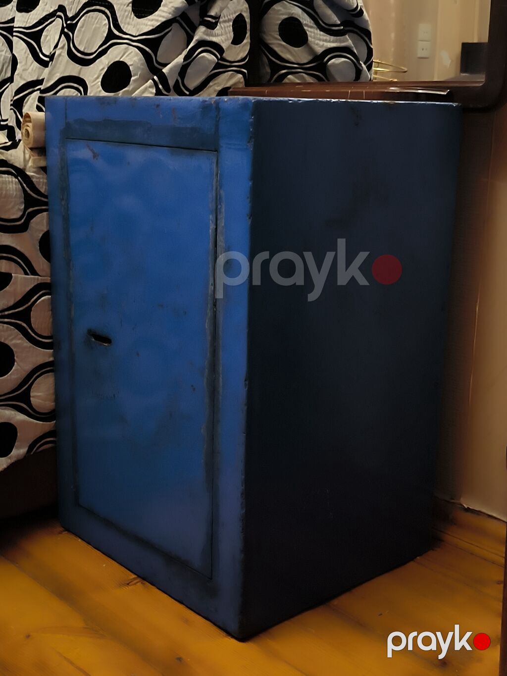 Məhsul: Metal seyf/kassalı dolab Təsvir: - Rəng: mavi - Material — Seyfləri, Bakı (2)