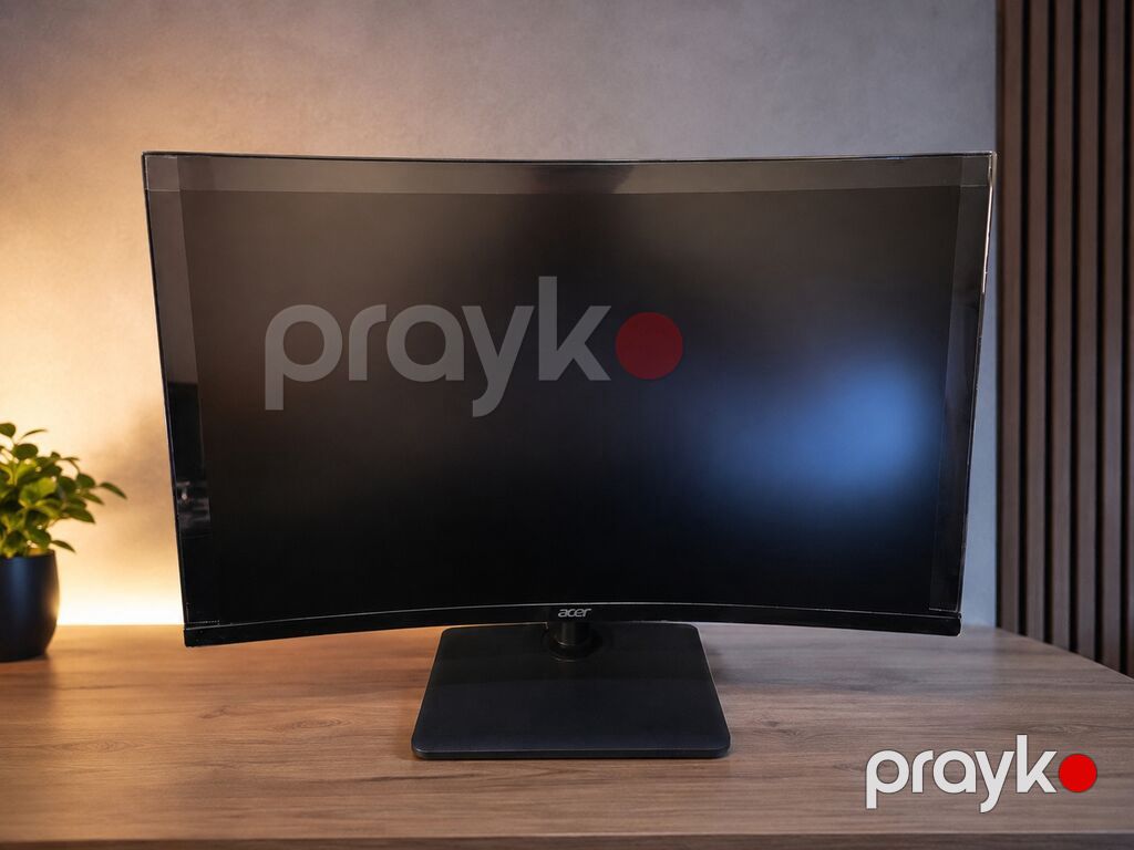 Acer Nitro kavisli oyun monitoru - Ekran: 27" kavisli panel — Monitorlər, Bakı (2)