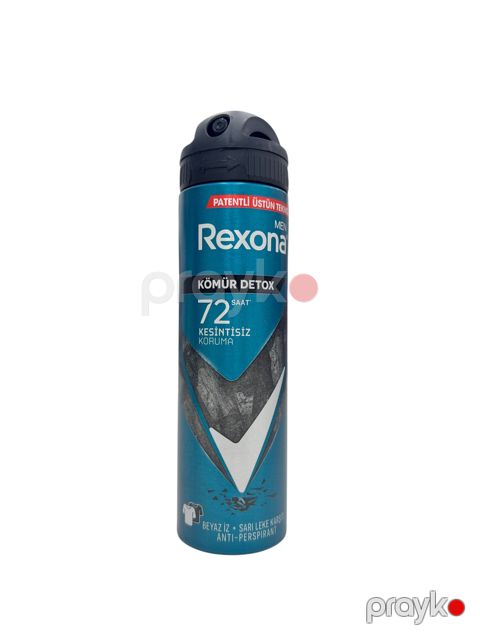 Dezodorant-antiperspirant kişilər üçün Rexona Men Kömür Detox, 150 ml — Bakı
