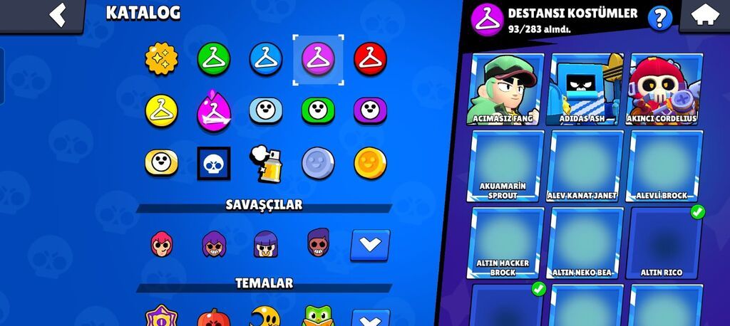 Satılır Brawl Stars Hesabı Bütün karekterler var — Ofis mebeli, Bakı (5)