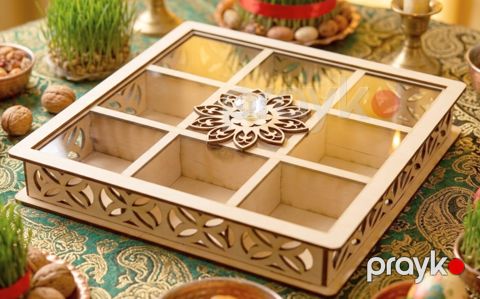 Çərəz qabı RAX004-841, taxta, 40 sm — Bakı