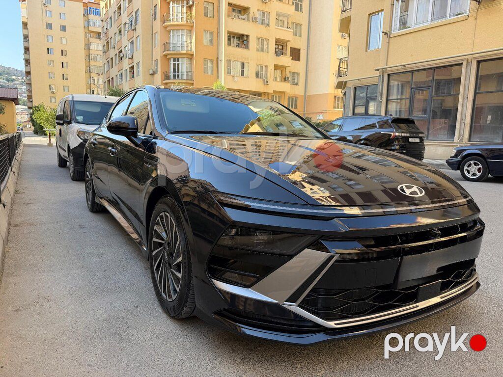 Hyundai Sonata, 2.0 L, 1.62 kWh, 2024 il, 27 500 km — Avtomobillər, Bakı (8)
