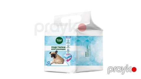 Hopdurucu altlıqlar heyvanlar üçün Triol 45x60 sm, 24 ədəd - 4620006488556 — Bakı