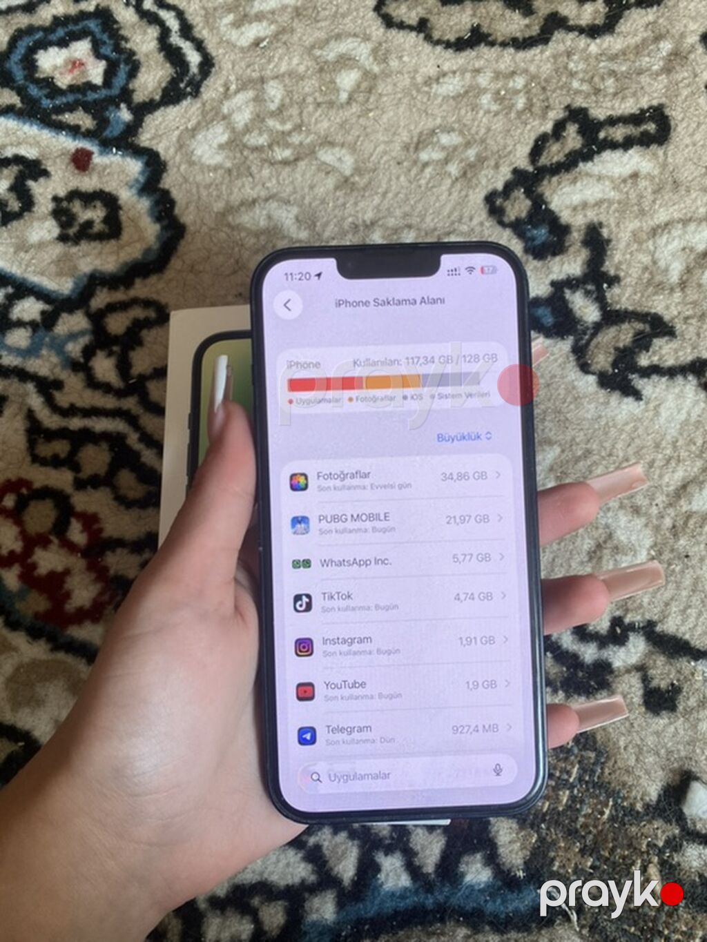 IPhone 14, 128 GB, Qara, Simsiz şarj — Apple iPhone, Digah (6)