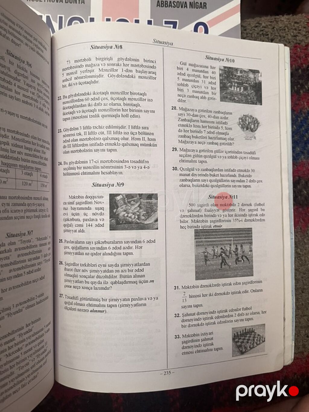 Riyaziyyat 11-ci sinif, 2023 il — Kitablar, Bakı (3)