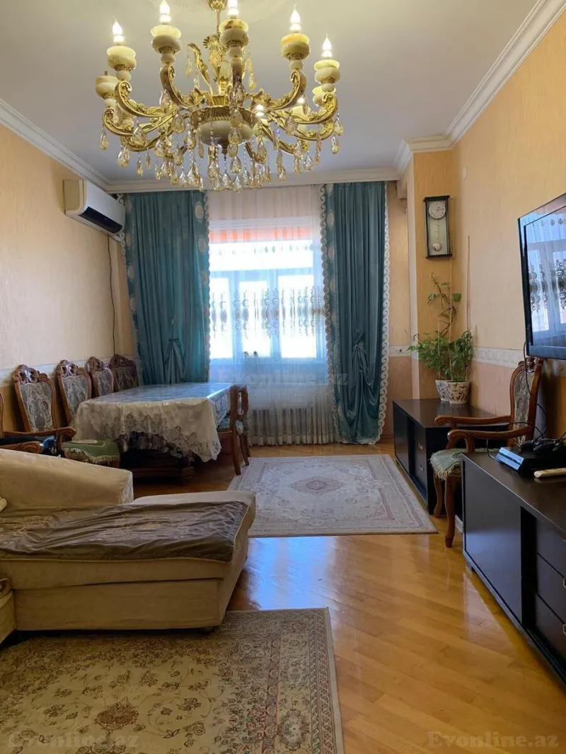 Satılır 3 otaqlı Mənzil Yeni tikili 105 m² Bakı, Nizami r., Neftçilər m., 8-ci kilometr — Mənzil, Bakı (2)