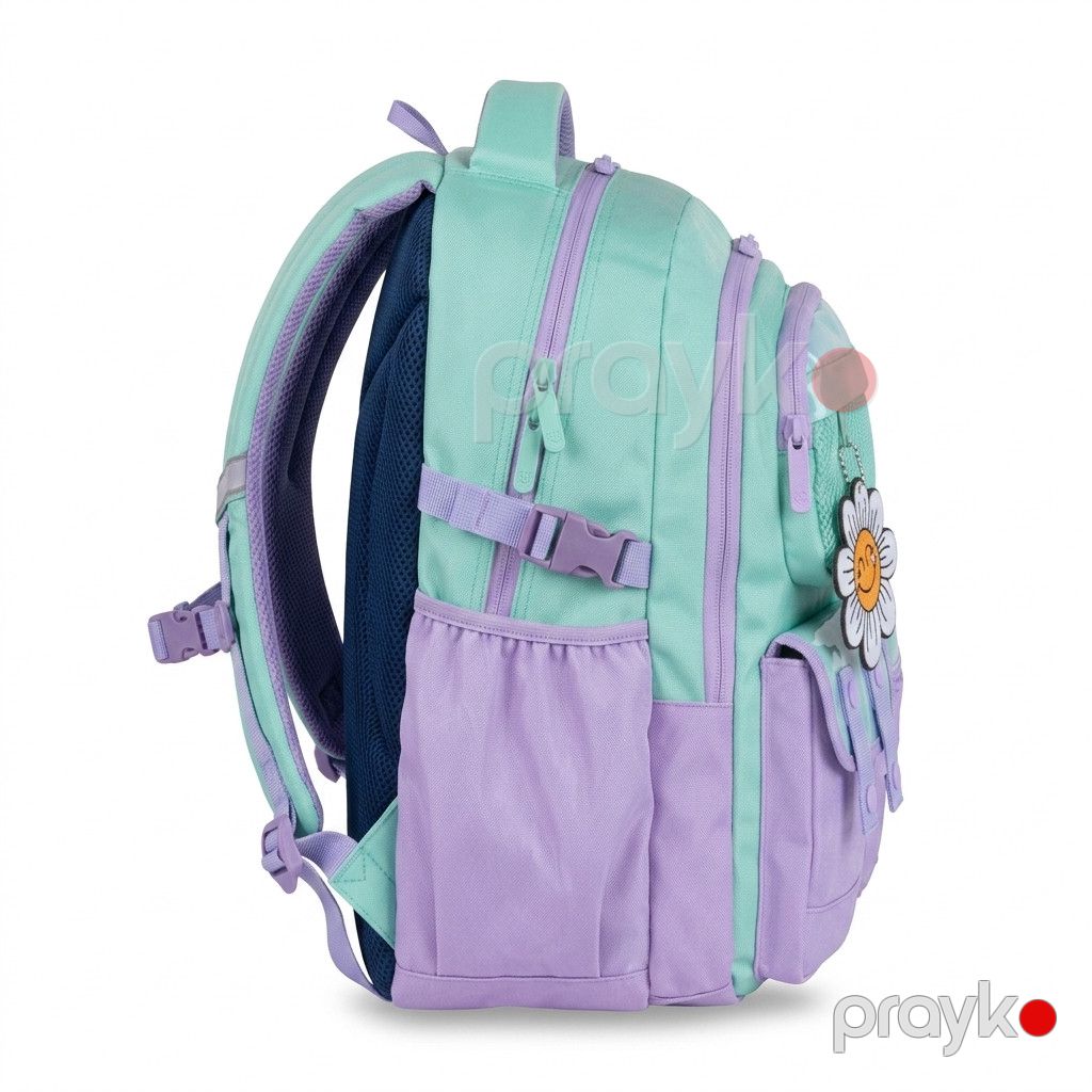 Məktəb çantası CoolPack Mint Pastel F154972, poliester, açıq yaşıl, 31x15 sm — Mallar, Bakı (3)