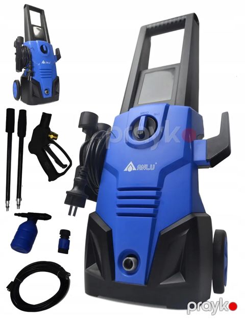 Yüksək təzyiqli yuyucu Anlu, elektrik, 380 l/s, 1400 Vt — Bakı