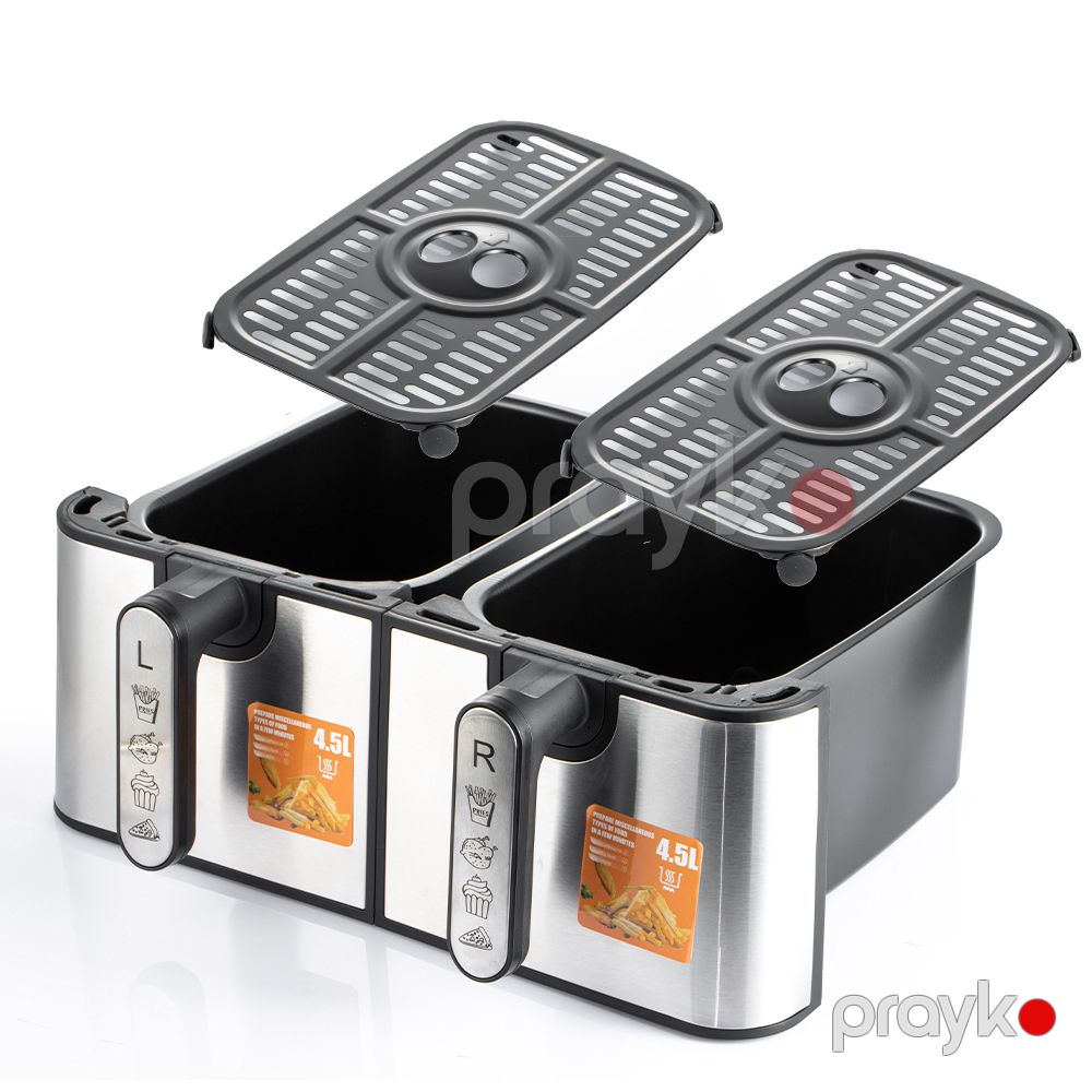 RAF R.5382 klassik dizayn iki səbətli Air Fryer 2000W — Ev texnikası, Bakı (4)