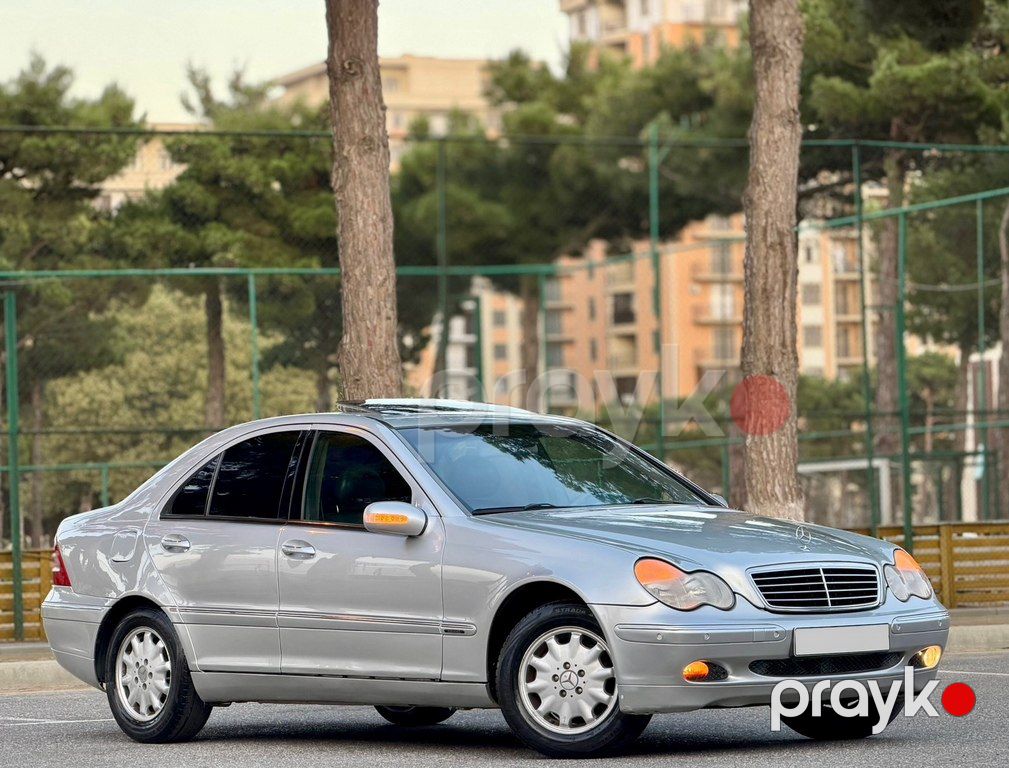 Mercedes C 180, 2.0 L, 2001 il, 321 021 km — Avtomobillər, Bakı (5)