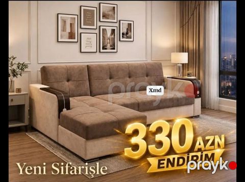 Künc divan, Qonaq otağı üçün — Bakı