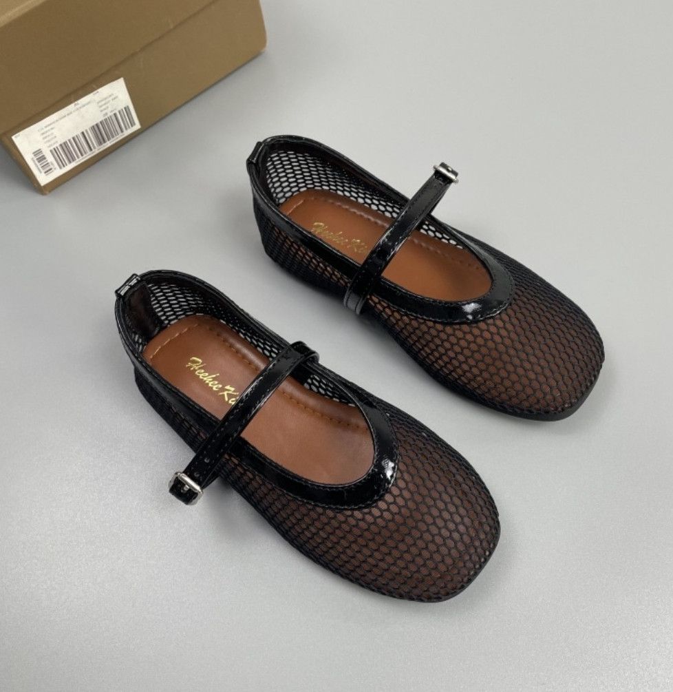 Qızlar üçün kvadrat burun baletkalar 2465862, qara, parça, ölçü 31 — Mallar, Bakı (3)