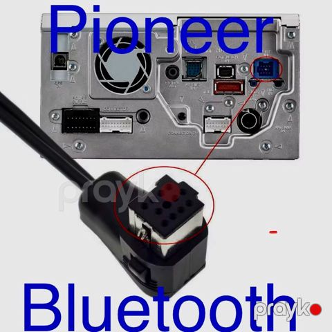 Pioneer Bluetooth Qeyd olunan modellere uygundu. Bir başa taxılır — Bakı