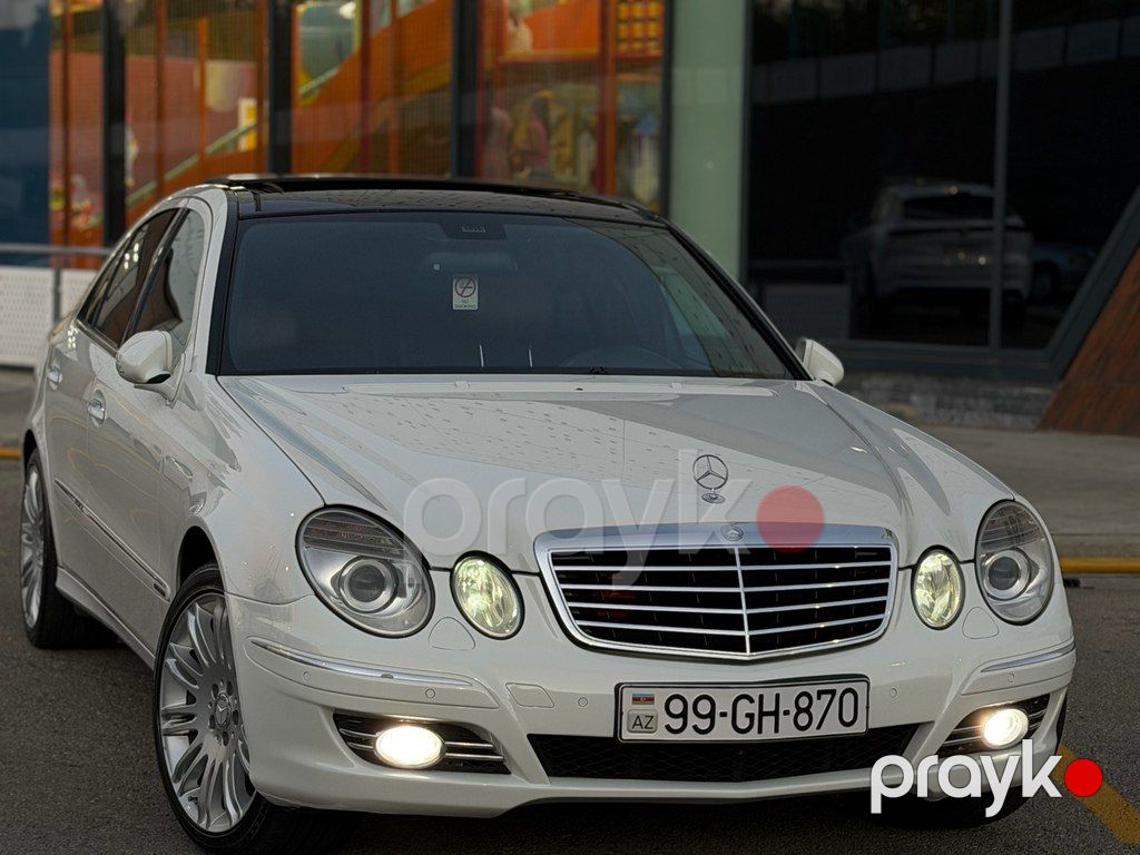 Mercedes E 270, 2.6 L, 2008 il, 280 000 km — Avtomobillər, Bakı (5)