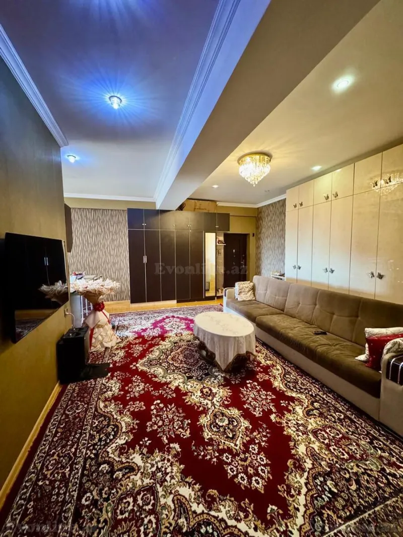 Satılır 3 otaqlı Mənzil Yeni tikili 85 m² Bakı, Nizami r., Xalqlar Dostluğu m — Mənzil, Bakı (2)