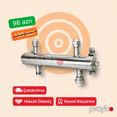 Dəngə qabı DN 1" (Hidravlik Separator) — Bakı