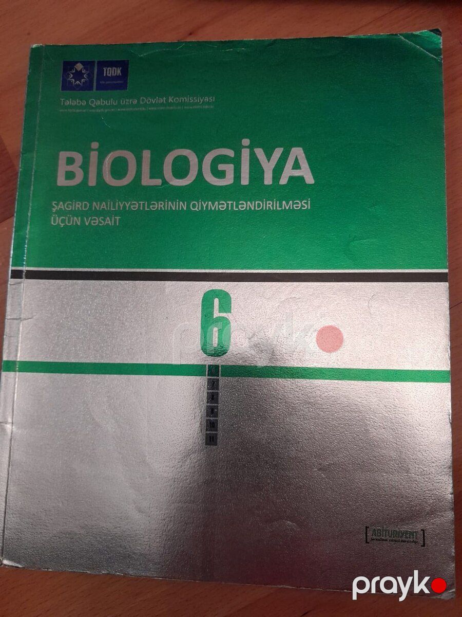 "Biologiya" test və dərslikləri — Məktəb və təhsil malları, Bakı (6)