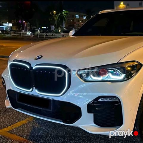 "BMW X5 G05" Led radiator barmaqlığı — Bakı