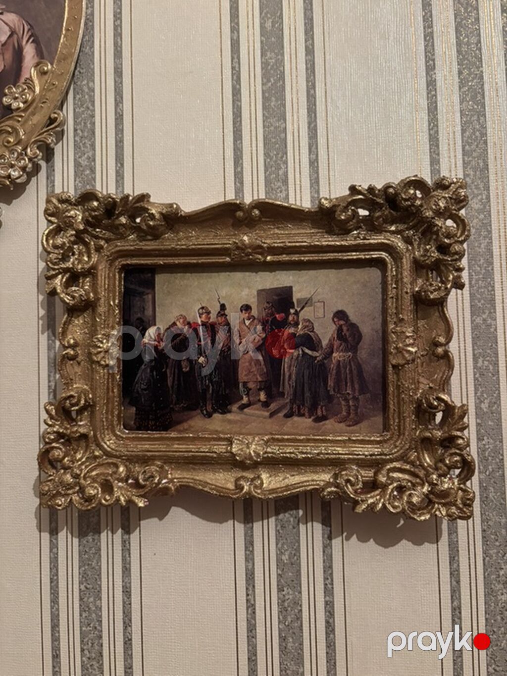 Divar dekoru üçün klassik üslubda çərçivəli reproduksiyalar dəsti - 3 — Şəkillər, plakatlular və çərçivələr, Bakı (2)