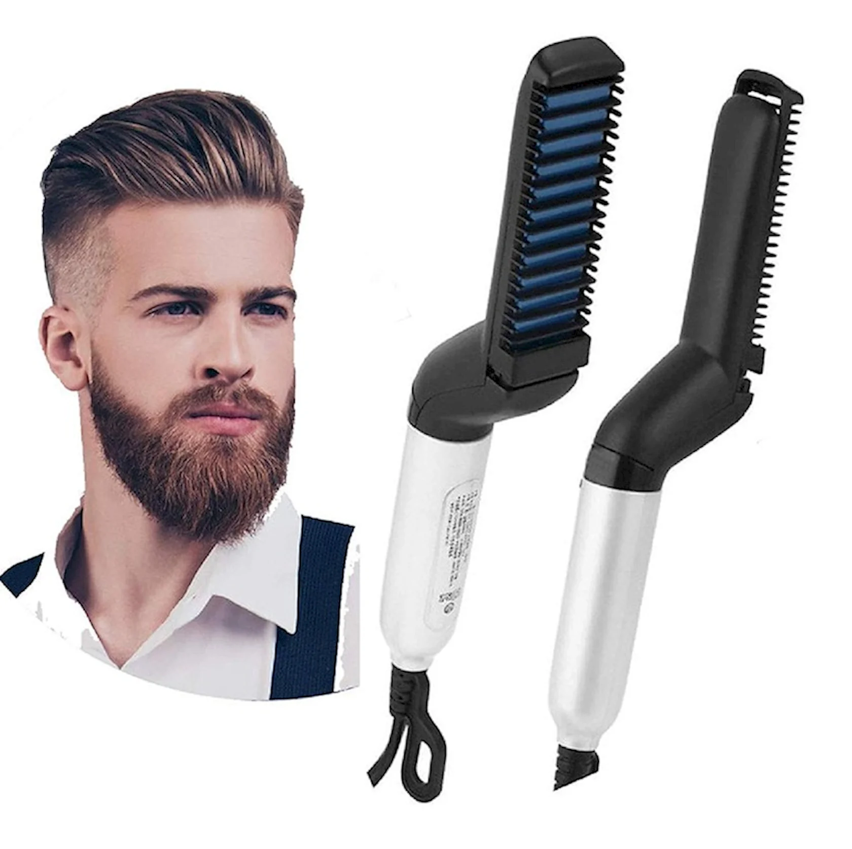 Saqqal üçün düzləşdirici daraq B07XB1SP92 — Bakı