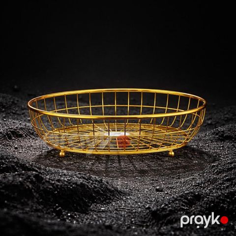 Meyvə qabı, Dairəvi, Metal, 1 bölmə — Bakı