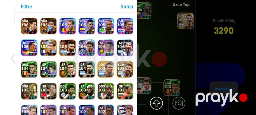 EFootball hesabı – güclü komanda və zəngin kart kolleksiyası - Klub — Digər, Digah (2)