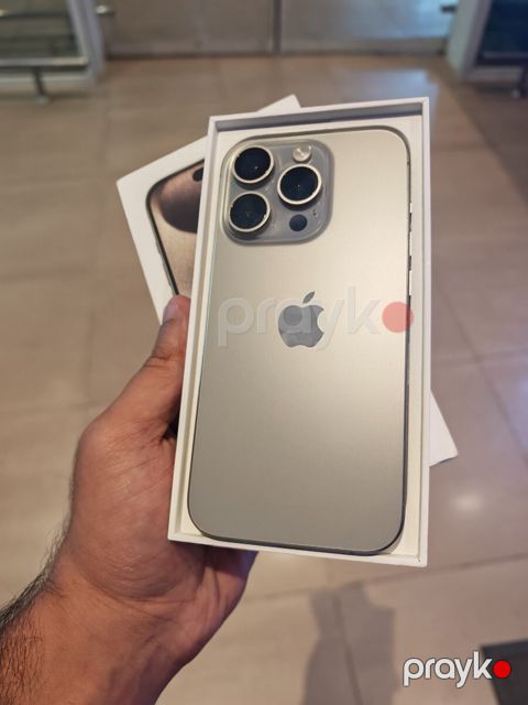 Apple iPhone 15 Pro Natural Titanium 128GB/8GB — Bakı