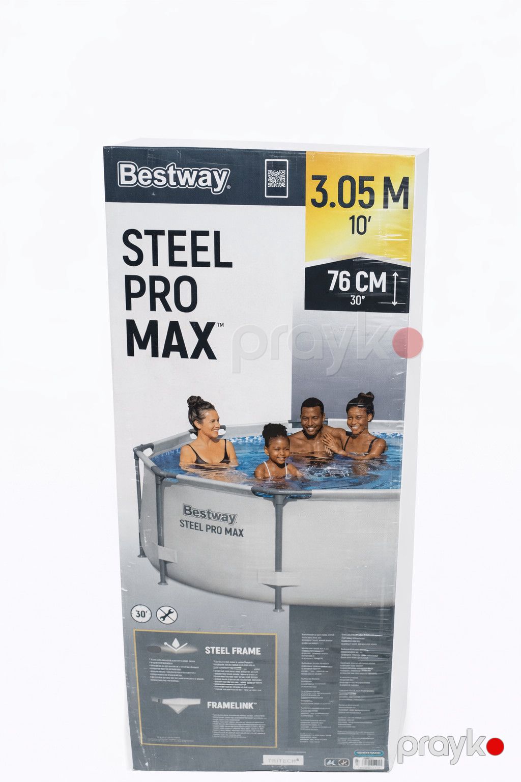 Dairəvi karkaslı hovuz Bestway Steel Pro Max 3.05 m, 76 sm — Hovuzlar, Bakı (2)