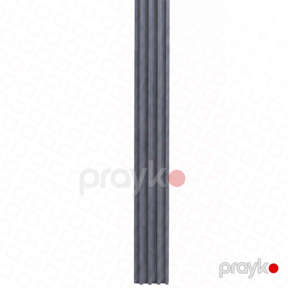 Hıll fan dekorativ panel 17X300 sm 007 karbon mavi — Divar kağızları, Bakı (2)