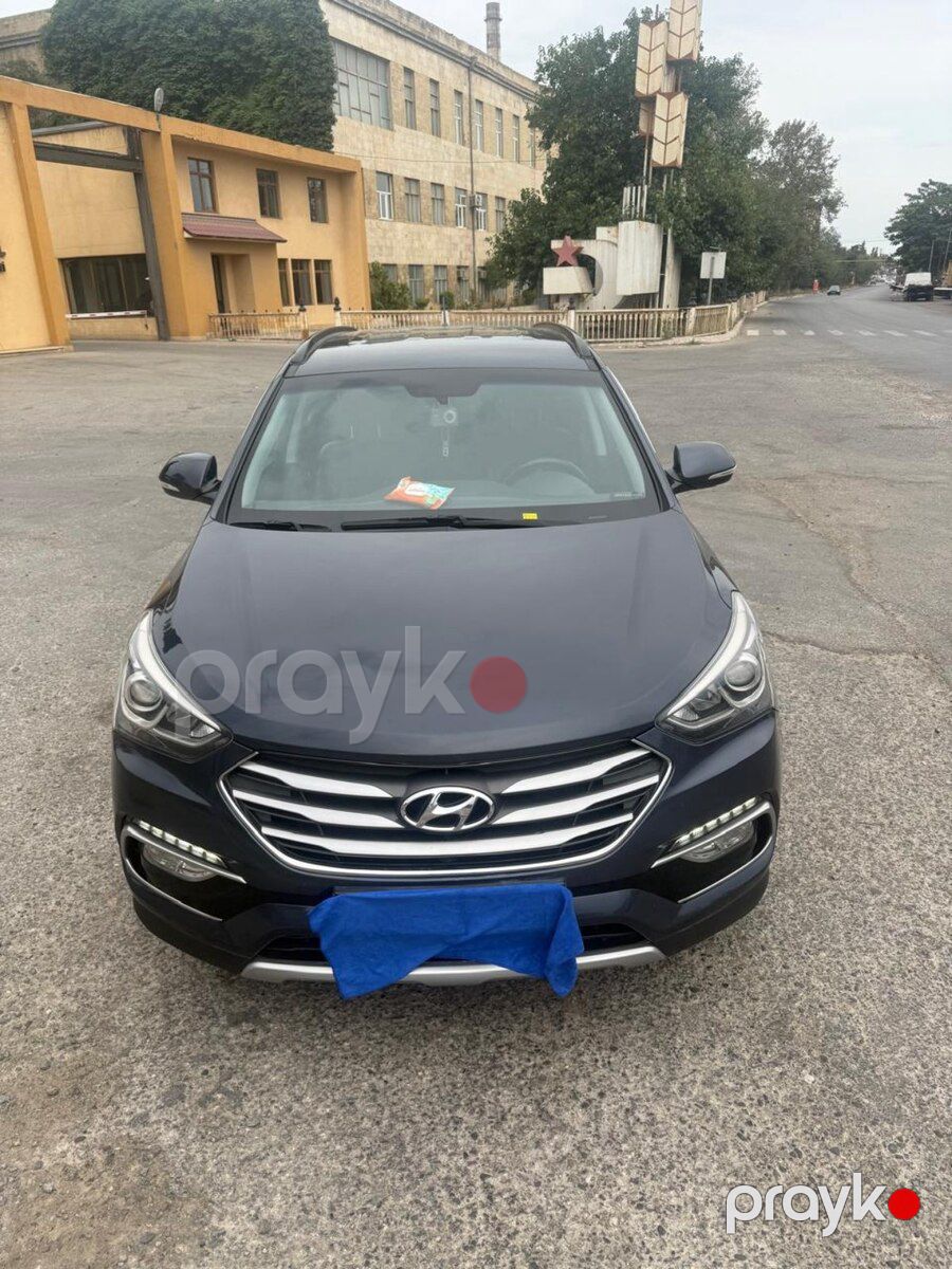 Hyundai Santa Fe, 2015 il — Avtomobillər, Bakı (3)