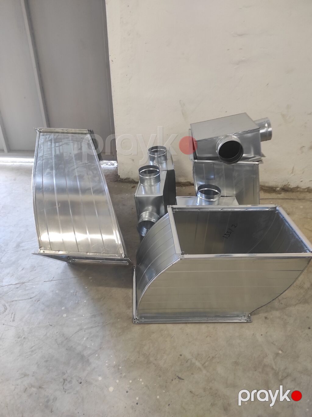 Hava kanalları və kanal detalları Məhsul təsviri: - Material: yüksək — Hava kanalları, Bakı (6)
