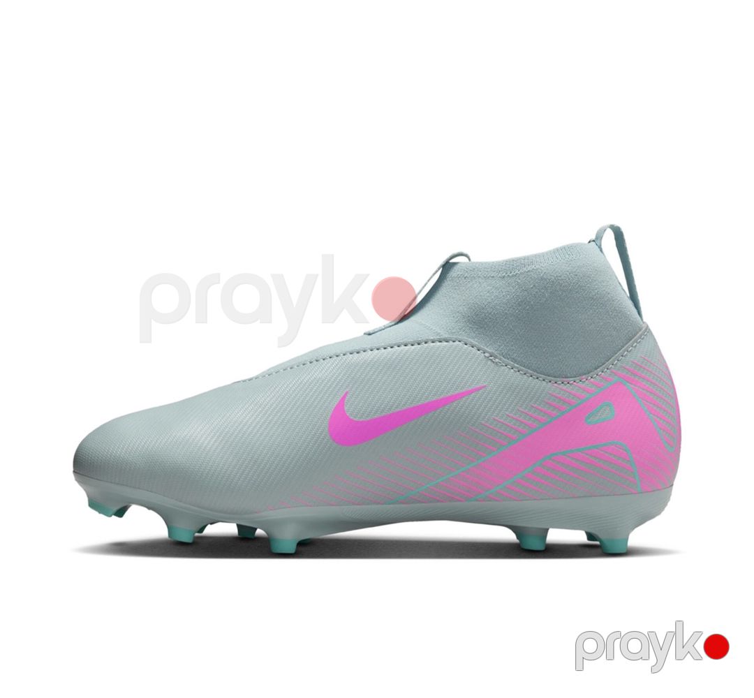 Futbol butsları Nike Jr Mercurial Zoom Superfly 10 Acad Fgmg FQ8304-301, boz, ölçü 35.5 — Mallar, Bakı (2)