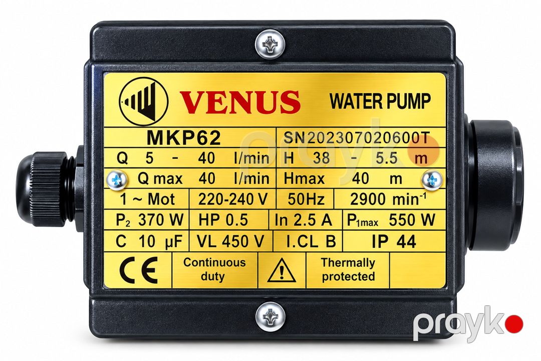 Su nasosu-hidrofor Venus MKP62 — Mallar, Bakı (2)
