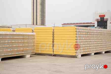 40 mm Pir sendviç panel – yanğına davamlı izolyasiyalı panel — Tikinti blokları, kərpic və panellər, Bakı (3)