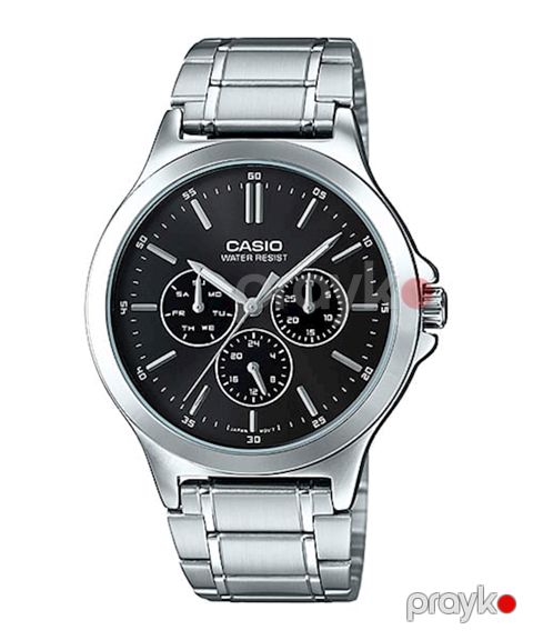 Qol saatı Casio MTP-V300D-1AUDF Silver, gümüşü