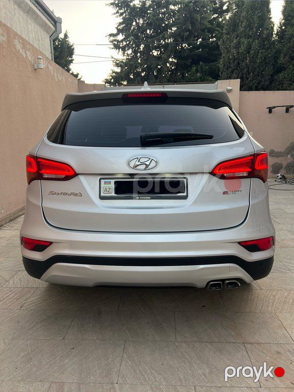 Hyundai Santa Fe, 2.0 L, 2016 il, 311 000 km — Avtomobillər, Bakı (5)