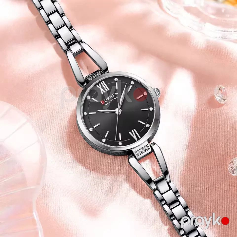 Qadın qol saatı Curren 9092 silver black — Mallar, Bakı (2)