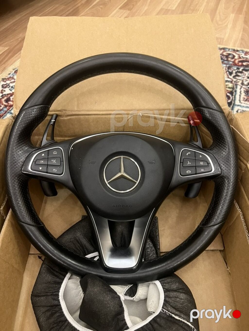 Məhsul: Mercedes-Benz sükan komplekti (orijinal) Təsvir — Təkər idarəetməsi, Xırdalan (4)