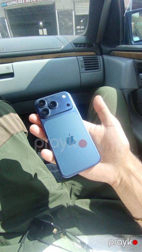 IPhone 17 Pro, 256 GB, Mavi, Face ID — Gəncə