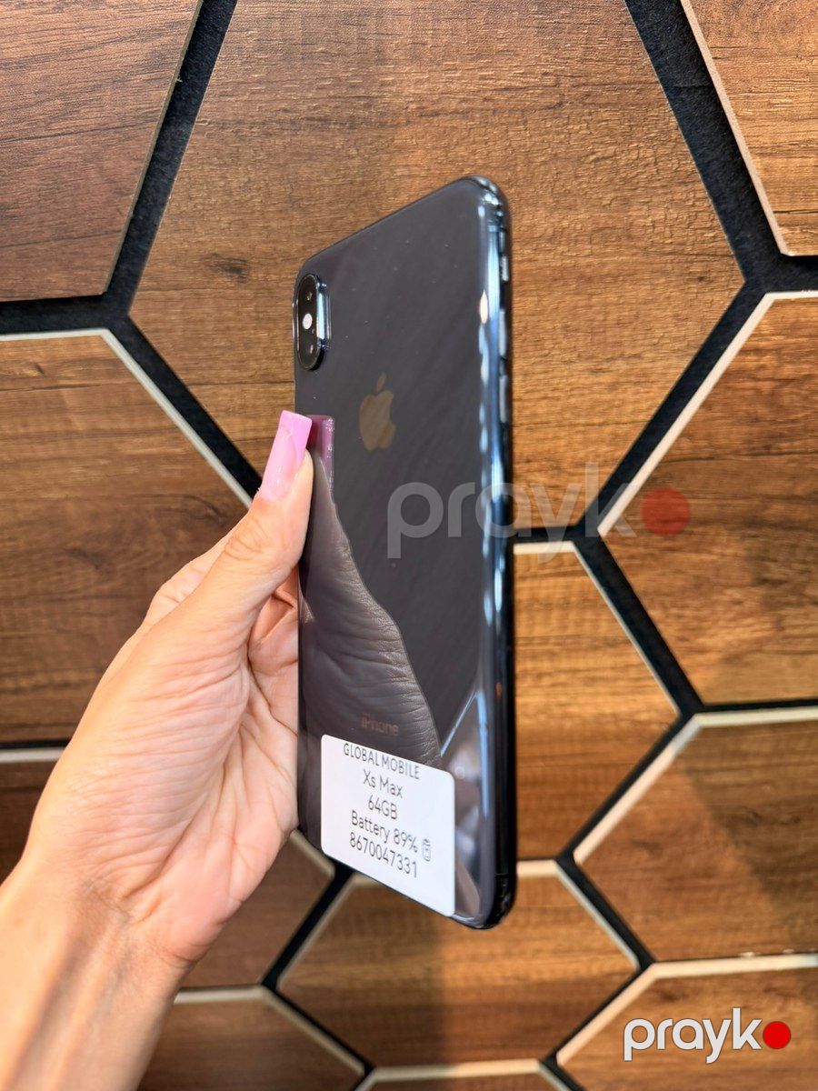 Apple iPhone XS Max Space Gray 64GB/4GB — Smartfonlar, Bakı (3)
